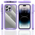 thumbnail image 5 of Elegant Choise for iPhone 14 Pro Case with Built-in Back Protector Shockproof Phone Cover, Purple, 5 of 14