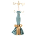 thumbnail image 4 of Jewelry Stand Holder, Model Ear Display Rack Mannequin Princess Dress Necklace for Women Girls, Blue, 4 of 10