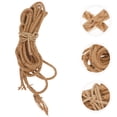 thumbnail image 3 of 1 Set of Party Hemp Ropes Decorative Jute Twines Handworked Jute Ropes, 3 of 8