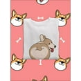 thumbnail image 3 of Cute Corgi Love Me . Sweatshirt Women -Image by Shutterstock, Female 5X-Large, 3 of 4