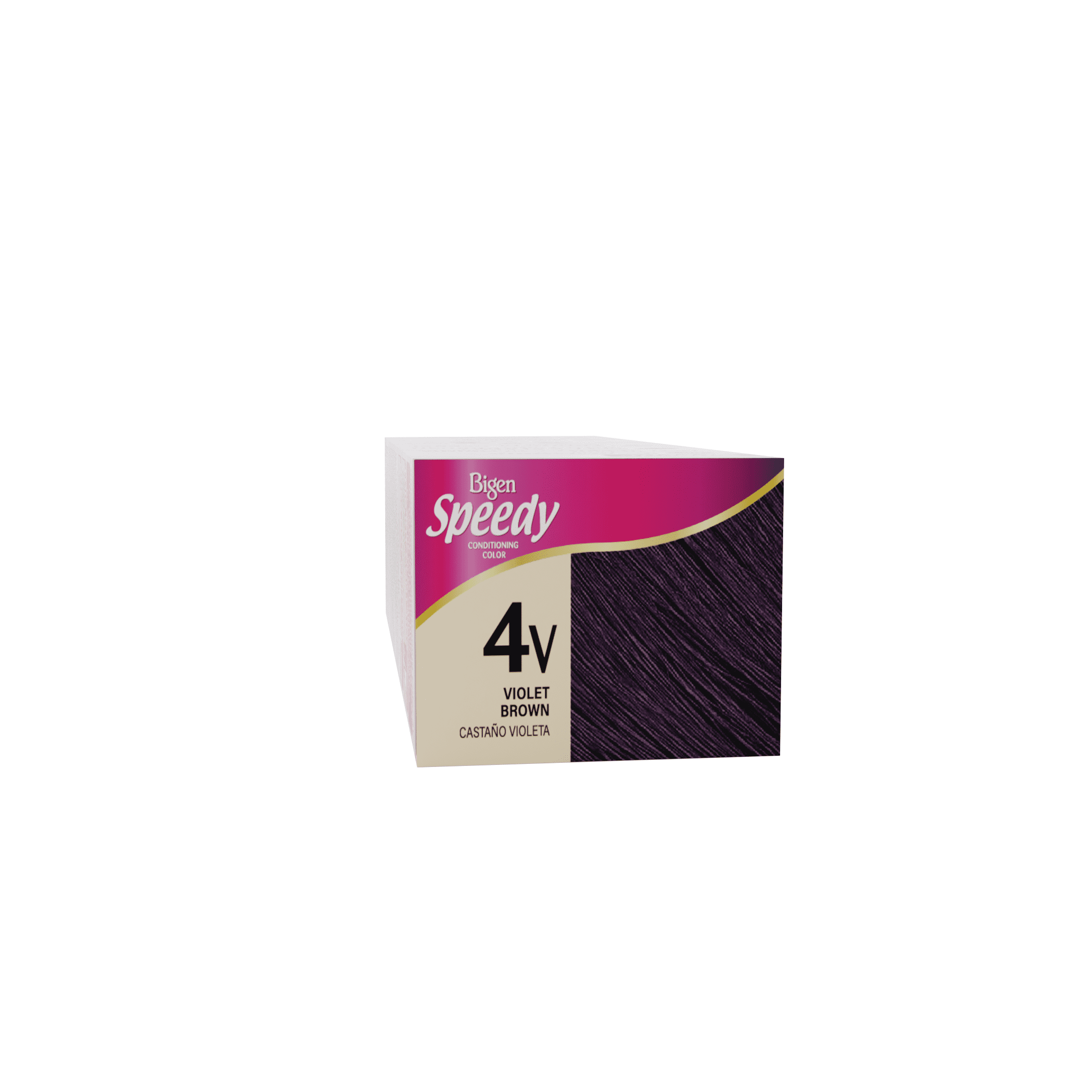 Bigen Speedy Conditioning Color Refill: 4V Violet Brown - 3 Pack