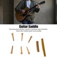 thumbnail image 3 of Guitar Bridge Peg,  Sound Quality Durable Guitar Nut Saddle Pretty Design  For Instrument, 3 of 8