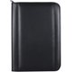 thumbnail image 3 of Portable Professional Business Portfolio Padfolio Folder Document Case Organizer A5 Pu Leather Zippered Closure With Calculator Card Holder Memo Note, 3 of 5