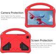 thumbnail image 4 of Allytech Kids Case for Samsung Galaxy Tab A 8.0 2019 Released Model SM-T290 T295, Soft EVA Silicone Protective Kids Proof Without Screen Protector Convertible Handle Kickstand Lightweight, Red, 4 of 6