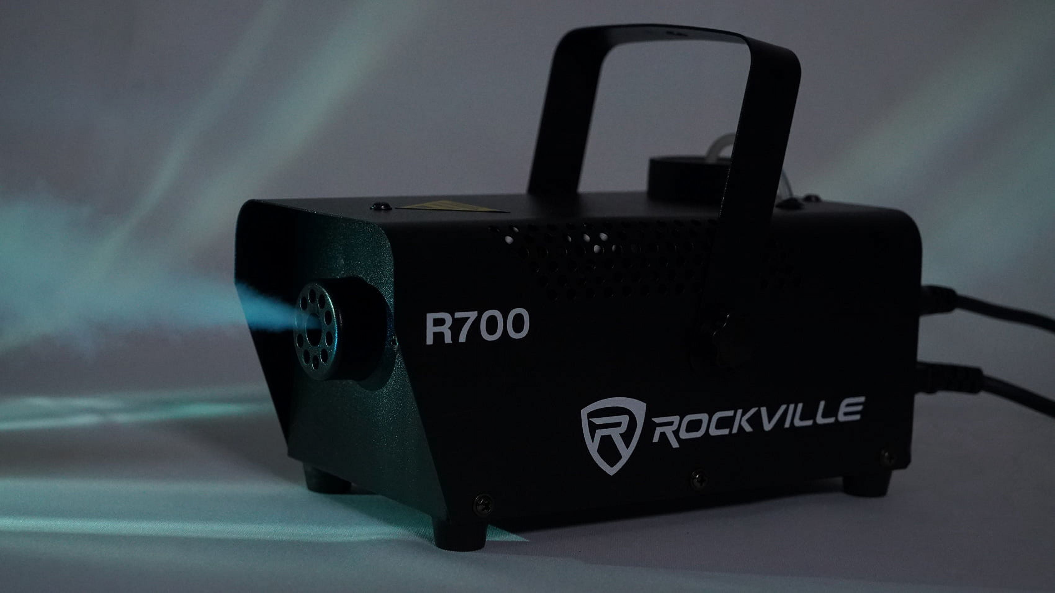 Rockville R700 Fog/Smoke Machine Fogger+Remote+Gallon of Chauvet Fog Fluid Juice
