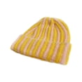 thumbnail image 6 of Trendy Contrast Stripe Knit Cap Pullover Skull Hat Blend Comfort Pullover Thicken Hat, 6 of 8