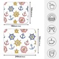 thumbnail image 2 of Ryvnso Anchors-1 Dish Drying Mat for Kitchen Countertop 18x24 Large Dish Pad Drainer Rack Dish Sink Mats, 2 of 7