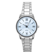 Casio Analog Stainless Steel Mint Blue Dial Quartz LTP-1303DD-2AV Women's Watch