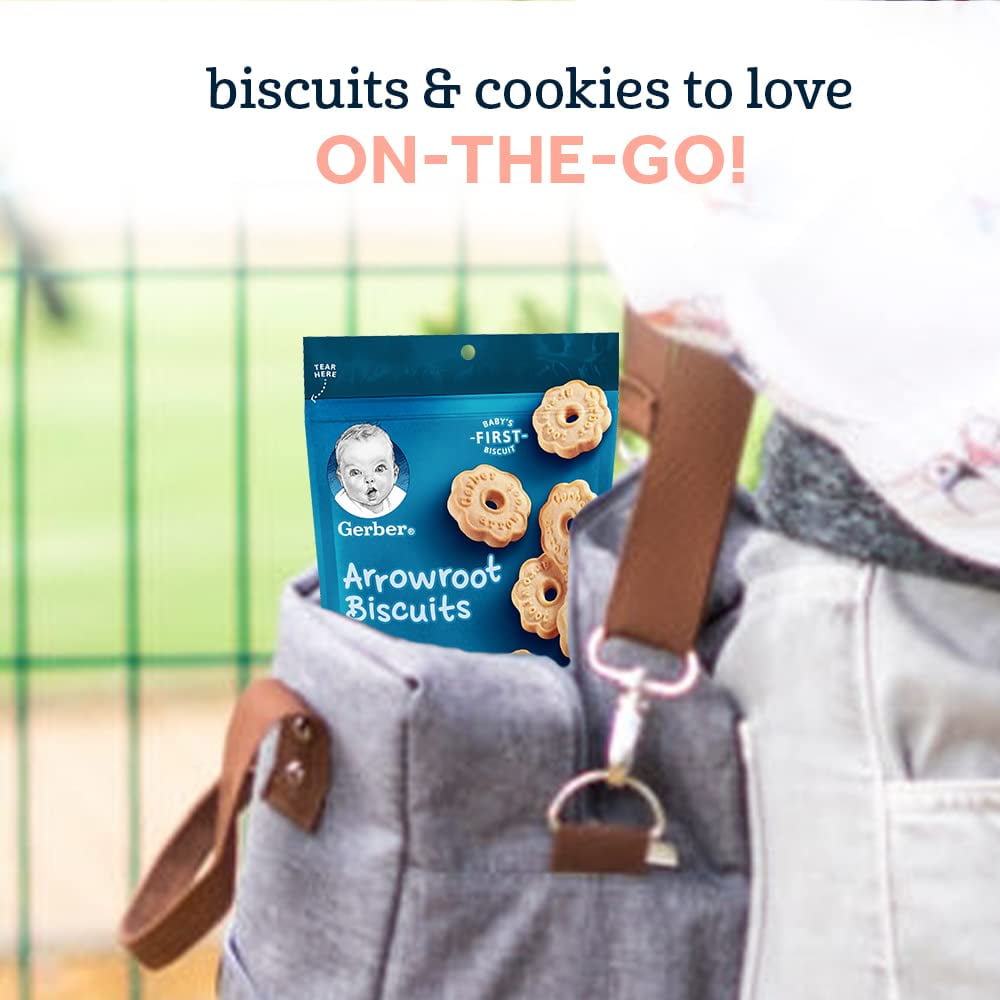 Gerber Graduates Lil' Biscuits, Vanilla Whea - 4.44 OZ, 4 Count