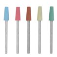 thumbnail image 1 of 5Pcs/Set Rubber Silicone Drill Bit Multicolor Drill Bits Milling Cutter for Manicure Nail Buffer Polisher Grinder Tool, 1 of 6
