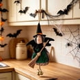 thumbnail image 2 of Halloween Decoration Witch Hanging Ornaments for Small Tree, Cute Holiday Party Indoor Home Decor, 2 of 6