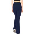 thumbnail image 3 of KOGMO Womens Premium Cotton Flared Fold Over Yoga Pants Exercise Pants (S-3X), 3 of 3