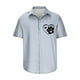 thumbnail image 4 of Camiseta Casual con Botón de Solapa de Color Sólido de Manga Corta para Hombres, Camiseta Ligera para Fiesta, Trabajo, Viajes Y Primavera Verano, 4 of 5