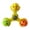 Yellow, variant on Parrot Toy Spinning Windmill with Bell Ball Bird Cage Accessories for Budgies Cockatiels, Interactive Easter Gifts for Pet Birds, Colorful Foraging Toy Blue, Blue