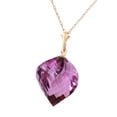 thumbnail image 2 of Galaxy Gold 14K Yellow Gold 10.75 Carat Amethyst Pendant Necklace - February Birthstone - Peace & Wisdom - 16" to 24" - Fine Jewelry for Women, 2 of 3