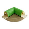 thumbnail image 3 of Túnel de juego para cama de gato Salvador cueva para mascotas verde, 3 of 10
