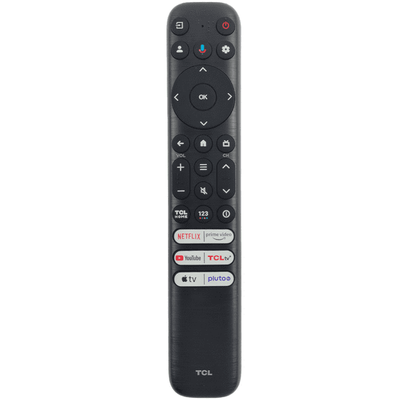 Restored Ceybo RC923 FMB2 TLC TV Voice Remote  Bluetooth, Google Assistant, Shortcut Keys (Refurbished)