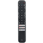Restored Ceybo RC923 FMB2 TLC TV Voice Remote  Bluetooth, Google Assistant, Shortcut Keys (Refurbished)