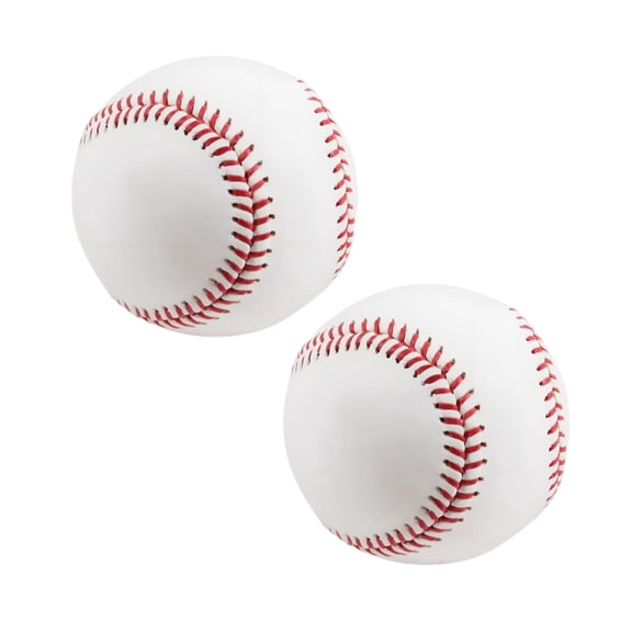 Blank Standard Baseball Balls,Official Size 9 Inch Leather Covered Practice Baseball Training Ball for League Play,Pitching,Hitting,Batting,Fielding,Autograph