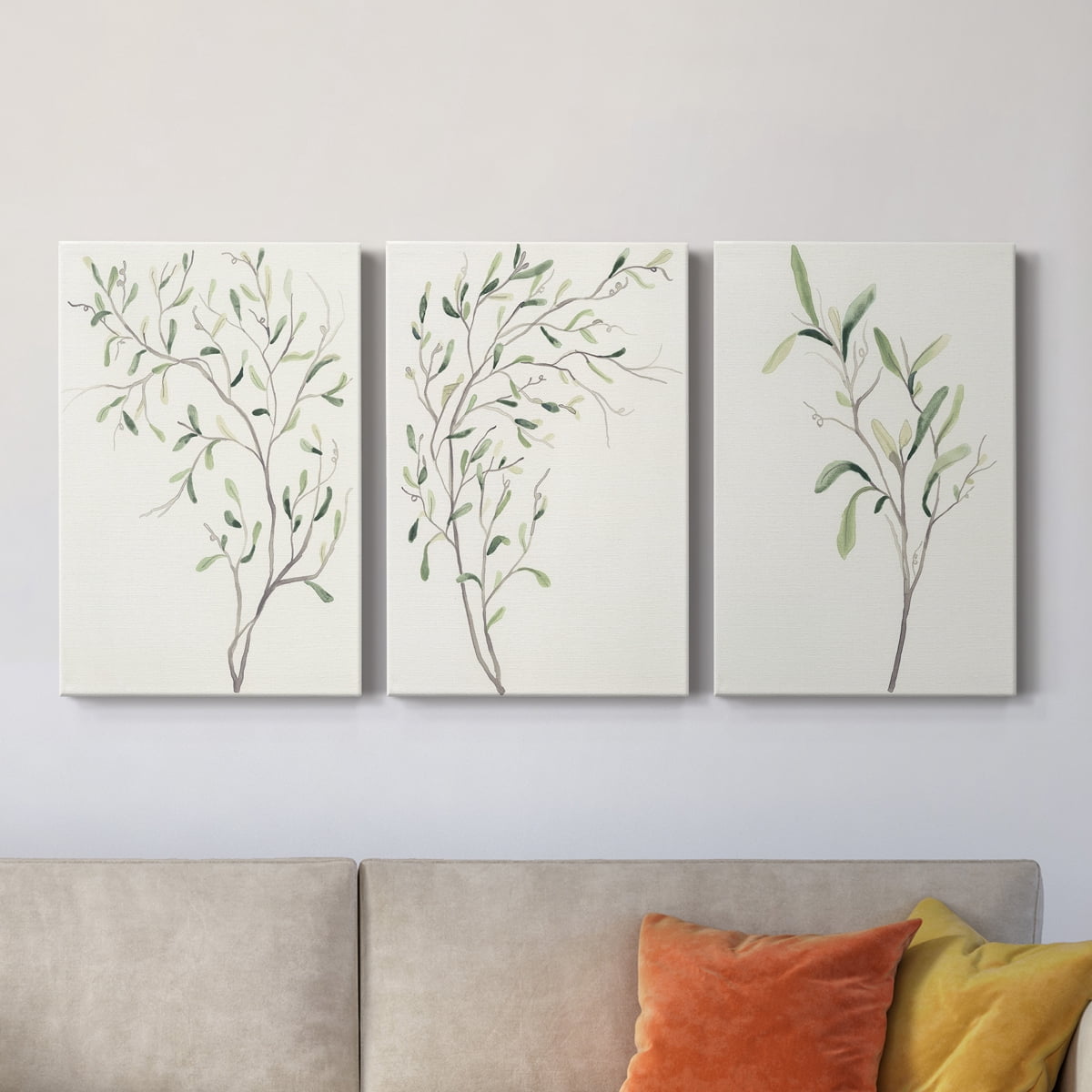 Spindle Sprig I Premium Gallery Wrapped Canvas - Ready to Hang - 24 x 36 Each