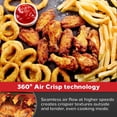 thumbnail image 4 of Emeril Lagasse Everyday 360 Stainless Steel Air Fryer, 360° Quick Cook Technology, 12 Pre-Set Cooking Functions, 4 of 6