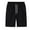 Black, variant on Men’s Casual Cotton Short Drawstring Elastic Athleti Lounge Sweat Shorts