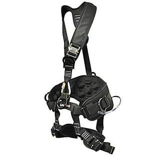 Climb Centaur Half Body Harness Black for Zipline, Climbing Gym & Rope  Course