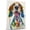 American English Coonhound, variant on Plott Hound Dog Canvas Wall Art Prints,Watercolor Dog Art Canvas Painting Poster,Pet Canvas Painting Puppy Artwork 8x12 inches
