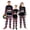 Black, variant on Ihaphap Jesus Is The Reason Family Christmas Matching Pajamas Set, M-Women