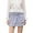 Lake Blue, variant on Musuos Women's Summer Mini Skirts High Waist Layered Ruffle A-Line Skirts for Casual Daily