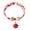Red, variant on FTsdfkl Japanese Floral Print Cat Collar,Kimono Cedar Bead Pet Collar, Adjustable Comfortable Fabric Pet Necklace For Indoor Outdoor Use