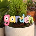 thumbnail image 2 of Exquisite Resin Garden Letter Inserts Miniature Gardening Accessories Outdoor Resin Crafts, 2 of 9