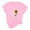 Pink, variant on VgaVtl Women Under $5 Short Sleeve Blue Crew Neck T-Shirt Loose Print Casual Tops