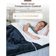 thumbnail image 3 of Heated Blanket,Soft Flannel Heated Throw Blanket,Fast Heating Electric Throw Blanket with 8 Heating Levels,9 Hours Auto Shut Off,Overheating Protection, Machine Washable Prefer for Home, 3 of 6