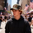thumbnail image 6 of TOWED22 250th Anniversary USA Hat,1776-2026 Patriot Baseball Cap Adjustable Classic Retro Embroidered Eagle Hat for Men Women Black, 6 of 8