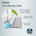 thumbnail image 6 of Intex 12 Foot Prism Frame Above Ground Swimming Pool with Pump & Pool Ladder, 6 of 7