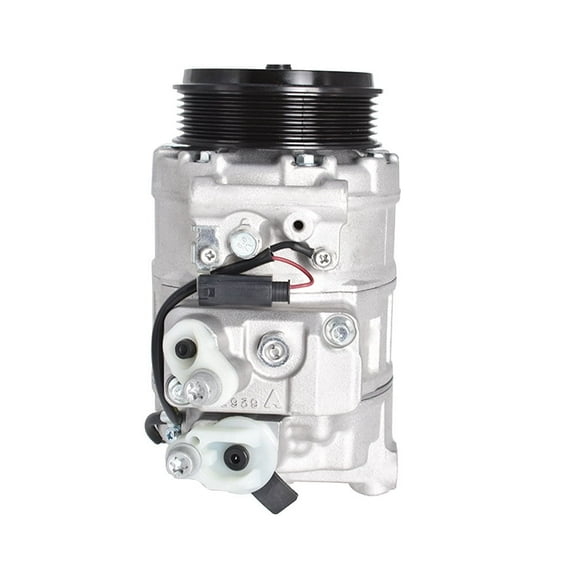 AC Compressor & A/C Clutch A/C Ports 6 Grooves Replacement for Mercedes Benz C230 C240 C250 C280 C300 CL500 CLK320 2001- 2012 CO 11245C 0002306511