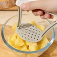 thumbnail image 4 of Binwennn Chopper Manual Garlic Presser Kitchen Potato Masher Kitchen Tool Pressed Vegetable Masher Potato Cooking And Kitchen Gadget, 4 of 8