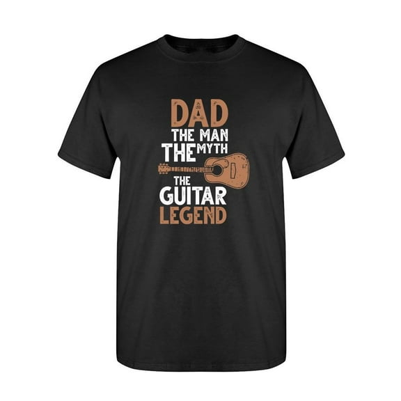 Dad The Guitar Legend T-Shirt Men -SPIdeals Designs, Male XX-Large