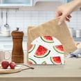 thumbnail image 2 of Yayeee Napkin Holder for Table Set of 2 Kitchen Paper Tissue Organization, Red Watermelon, 2 of 8