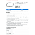 thumbnail image 2 of Lower Oil Pan Gasket Set - Compatible with 2015 INFINITI Q40 3.7L V6, 2 of 2