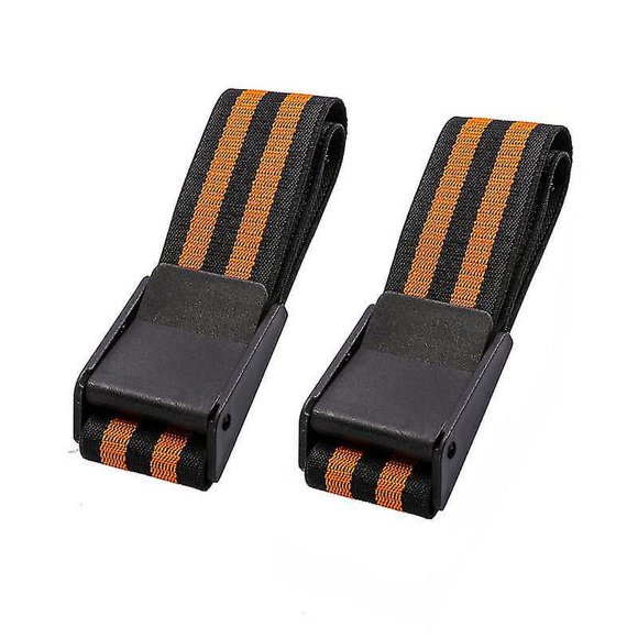 2pcs Occlusion Training Bands Blood Flow Restriction Bands Bicep Muscle Training Straps(blue)