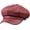 red, variant on Minzimin 8 Panels Newsboy Caps for Women, PU Leather Cabbie Painter Hat Gatsby Ivy Beret Cap