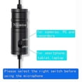 thumbnail image 5 of LVM1 3.5mm Lavalier Lapel Microphone with Windscreen Muff, Clip-On 360 Degree Omnidirectional Condenser Mic for DSLR Smartphones, 5 of 5