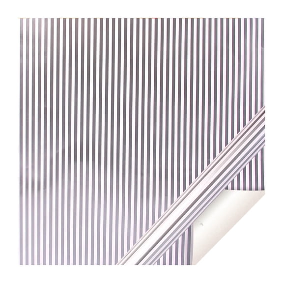 UYUH Christmas Rose Leaf Stripe Wrapping Paper Retro Holiday Gift Wrap (1 Sheet) Vintage Floral Design for Xmas Presents, Book Covers, Party Decor & Festive Crafts