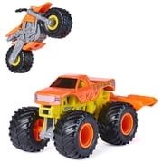 Monster Jam El Toro Loco Monster Truck and Dirt Bike Vehicle 2-Pack, 1:64 Scale