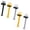 B, variant on 2-In-1 Hair Brush Cleaning Tool, Portable Comb Cleaner Rake with Stiff Bristles for Removing Hair and Dirt, Ergonomic Hairbrush Scrubber for Paddle Brushes, Round Rollers, Home and Salon Use, 3 Pcs