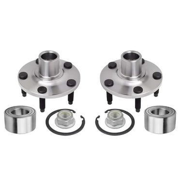 AutoShack Front Wheel Hub Bearing Pair of 2 Driver and Passenger Side Replacement for 2011-2014 Ford Edge 2011-2015 Lincoln MKX 2.0L 3.5L 3.7L V6 AWD FWD 5-Lug HB1030878PR