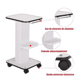 thumbnail image 2 of Mesa Carrito Auxiliar para Spa Estetica, Color Blanco, 2 of 4