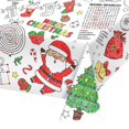thumbnail image 1 of Mantel desechable Christmas Decorations Gatherfun, 54 x 88 pulgadas, 1 of 7